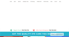 Desktop Screenshot of blochvisioncare.com